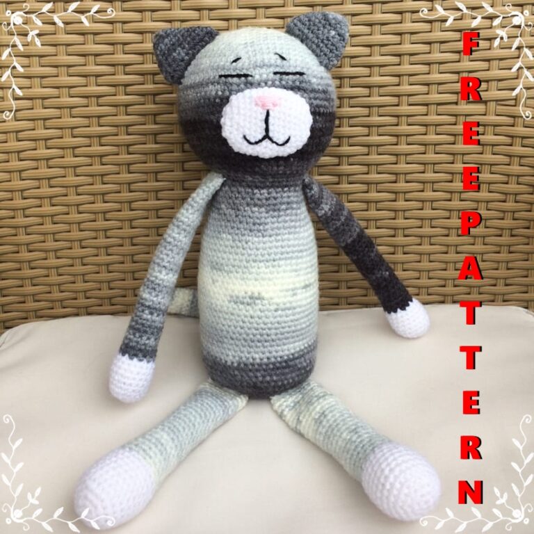 amigurumi plush cat free pattern