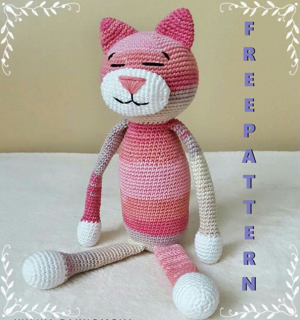 Amigurumi Large Cat Free Pattern – Crochet
