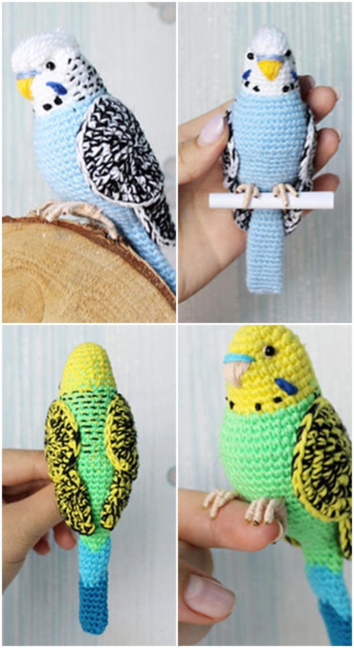 Amigurumi Love Birds Free Pattern – Crochet