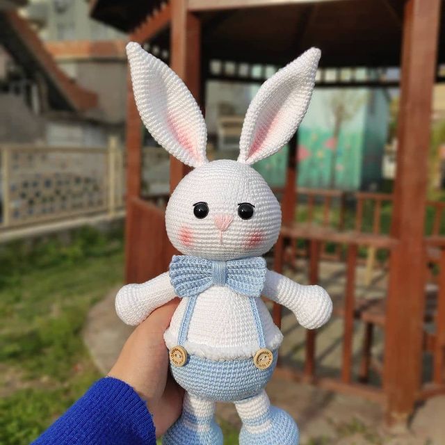 Amigurumi Valentine Bunny Crochet Free Pattern – Crochet