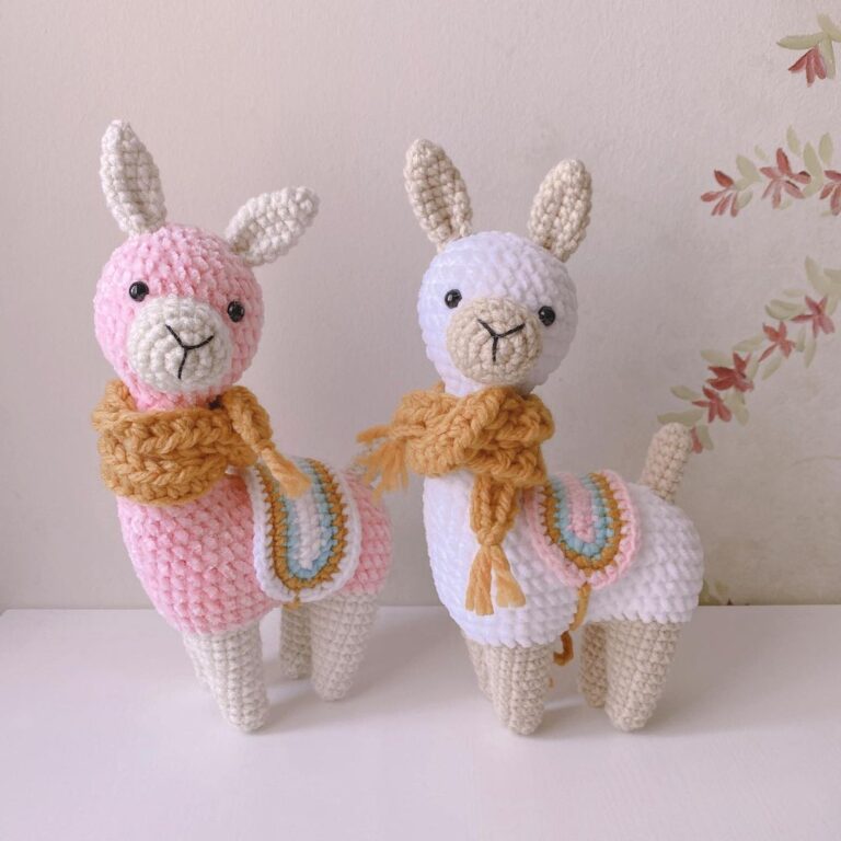 Cute Easy Llama Amigurumi Crochet Free Pattern Crochet